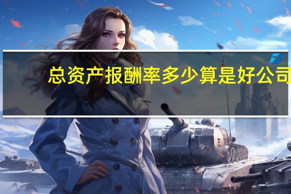 总资产报酬率多少算是好公司（总资产报酬）