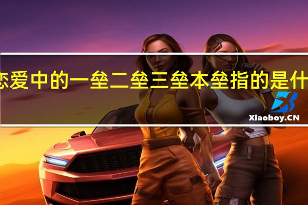 恋爱中的一垒二垒三垒本垒指的是什么意思