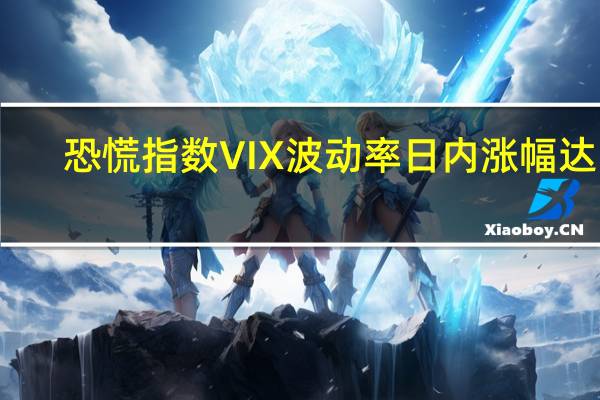 恐慌指数VIX波动率日内涨幅达11.0%报21.37