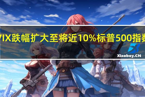 恐慌指数VIX跌幅扩大至将近10%标普500指数目前则涨超1%