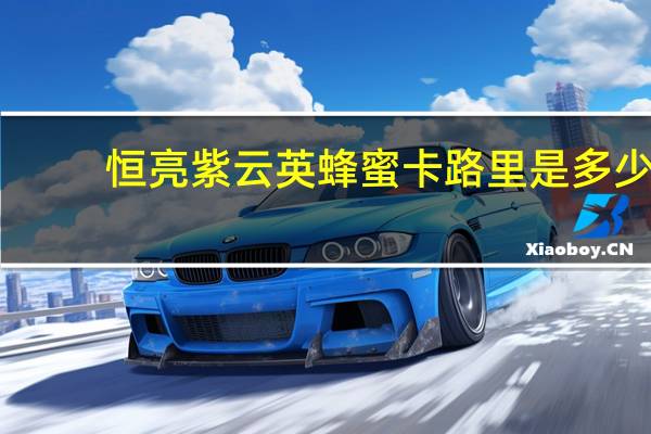 恒亮 紫云英蜂蜜卡路里是多少