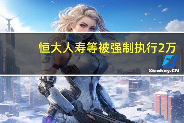 恒大人寿等被强制执行2万