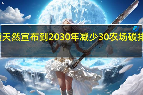 恒天然宣布到2030年减少30农场碳排放强度