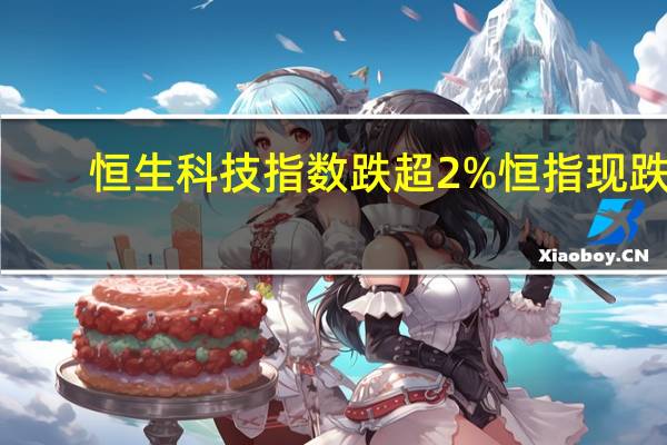 恒生科技指数跌超2%恒指现跌1.64%小米集团跌超5%