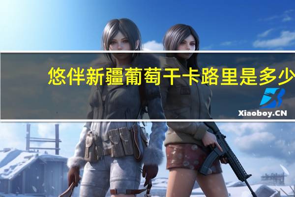 悠伴 新疆葡萄干卡路里是多少