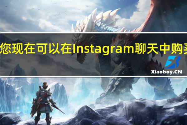 您现在可以在Instagram聊天中购买商品