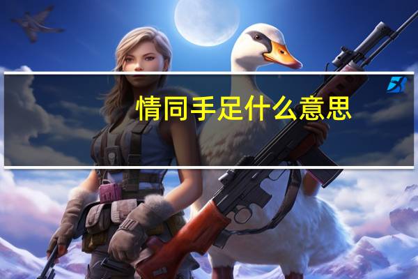 情同手足什么意思