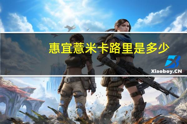 惠宜 薏米卡路里是多少