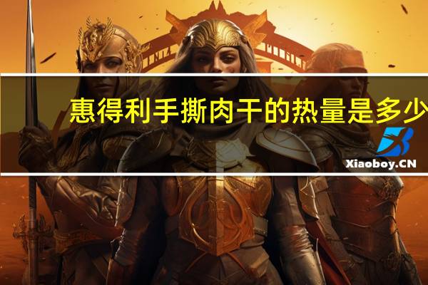 惠得利 手撕肉干的热量是多少
