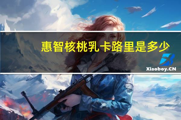 惠智 核桃乳卡路里是多少