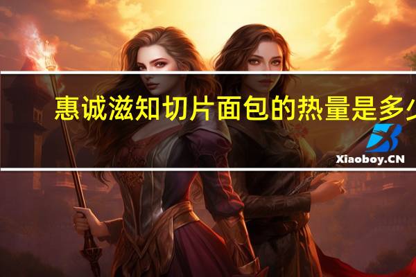 惠诚滋知 切片面包的热量是多少