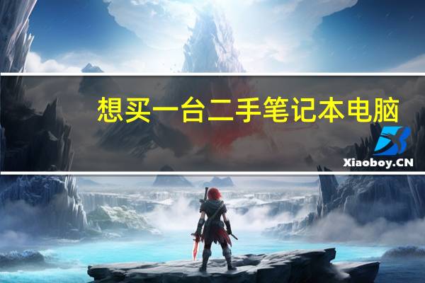 想买一台二手笔记本电脑，去哪买好