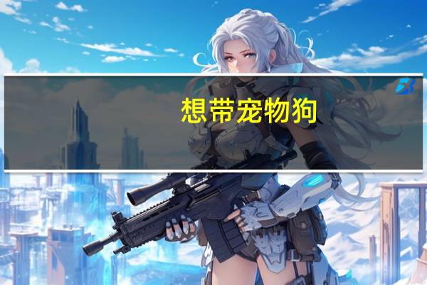 想带宠物狗