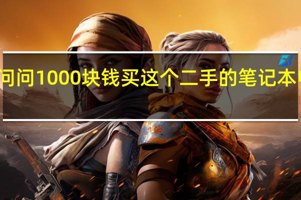 想问问1000块钱买这个二手的笔记本电脑值吗