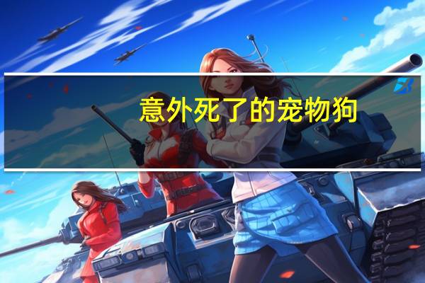意外死了的宠物狗