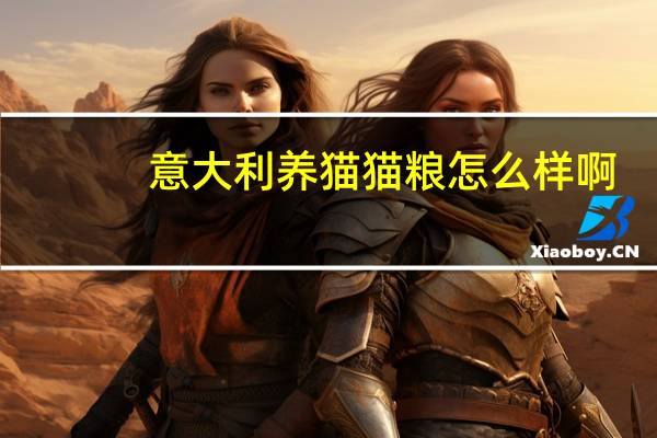 意大利养猫猫粮怎么样啊