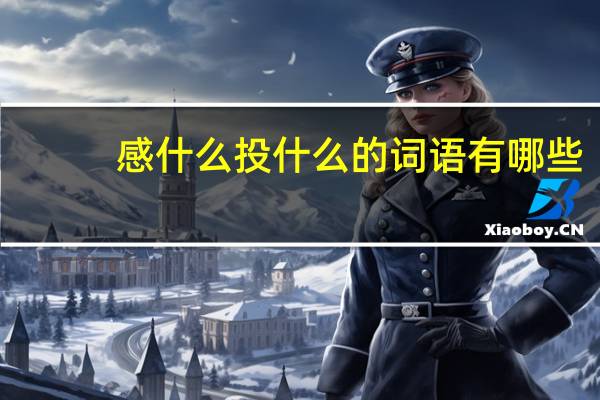 感什么投什么的词语有哪些?