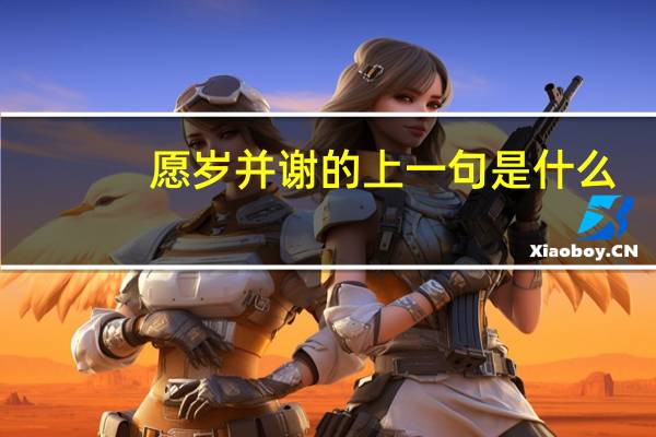 愿岁并谢的上一句是什么