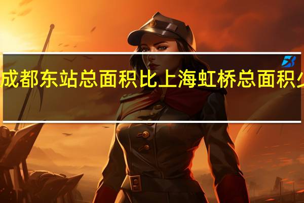成都东站总面积比上海虹桥总面积少多少