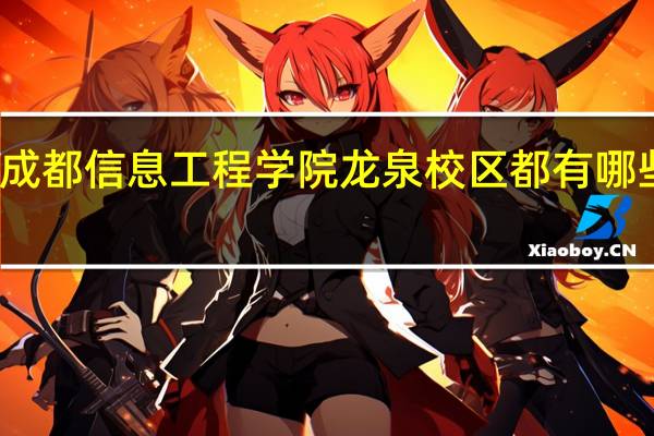 成都信息工程学院龙泉校区都有哪些学院