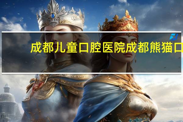 成都儿童口腔医院 成都熊猫口腔医院成立多少年