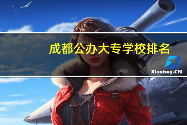 成都公办大专学校排名