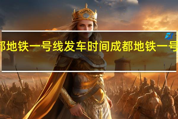 成都地铁一号线发车时间 成都地铁一号线线路图