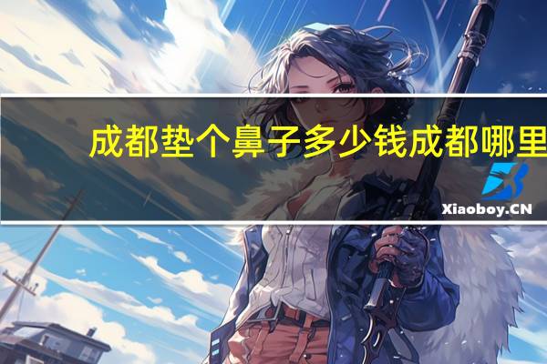 成都垫个鼻子多少钱 成都哪里做鼻子比较好啊