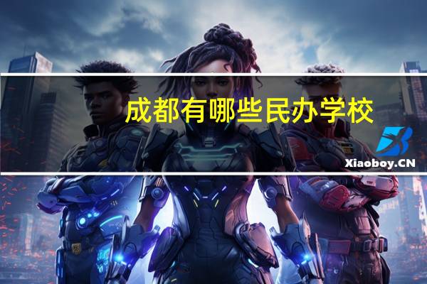 成都有哪些民办学校