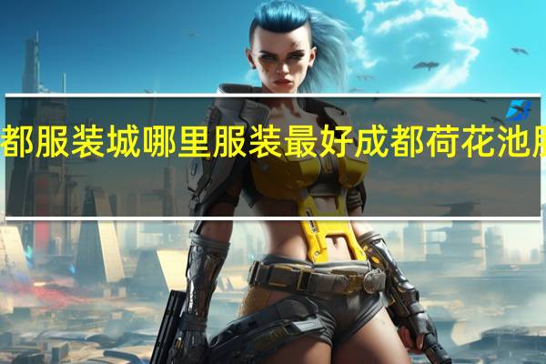 成都服装城哪里服装最好 成都荷花池服装批发
