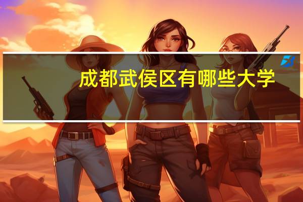 成都武侯区有哪些大学