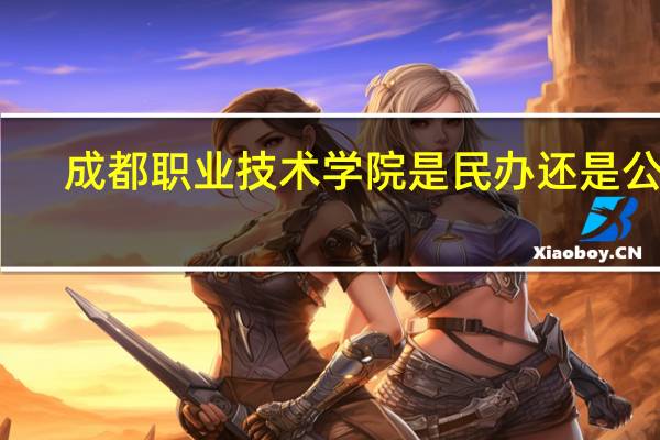 成都职业技术学院是民办还是公办