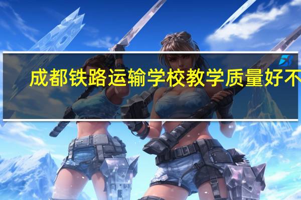 成都铁路运输学校教学质量好不好