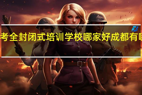 成都高考全封闭式培训学校哪家好 成都有哪些培训学校