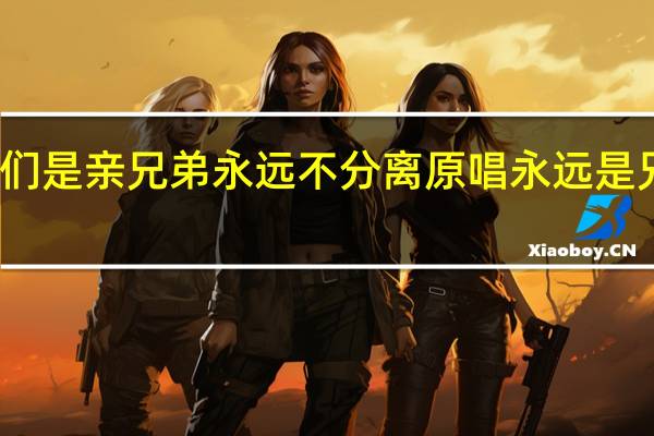 我们是亲兄弟永远不分离原唱 永远是兄弟歌词