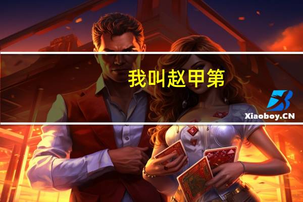 我叫赵甲第（关于我叫赵甲第的介绍）