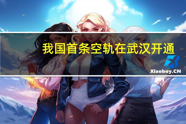 我国首条空轨在武汉开通