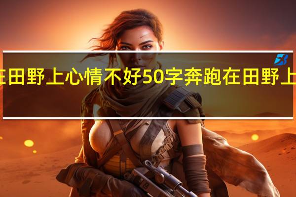 我奔跑在田野上心情不好50字 奔跑在田野上心情好和不好