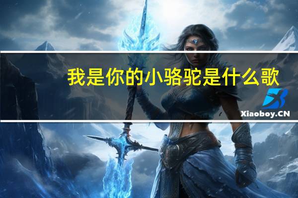 我是你的小骆驼是什么歌