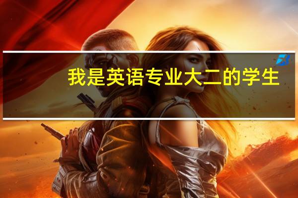我是英语专业大二的学生,学校是一本的,但偏向理科的~我最近觉得特别迷茫,不知道以后该干嘛