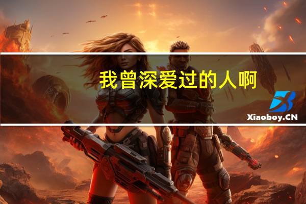 我曾深爱过的人啊（我曾爱过的人啊）