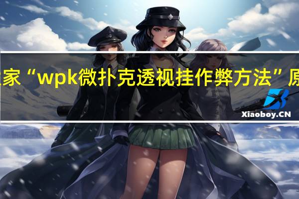 我来教大家“wpk微扑克透视挂作弊方法”原来真可以开挂