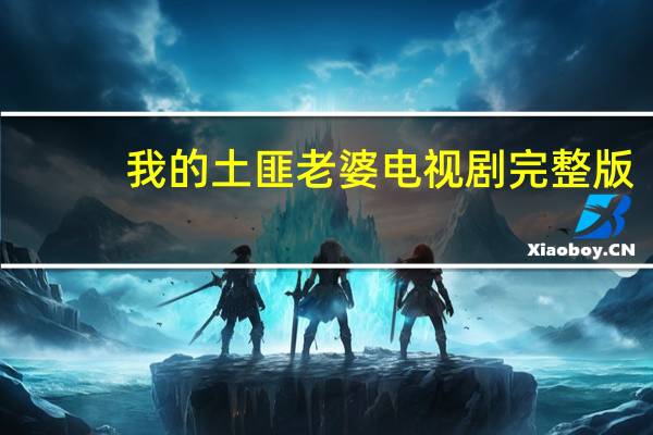 我的土匪老婆电视剧完整版（我的土匪老婆）