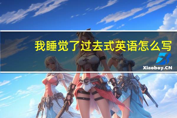 我睡觉了过去式英语怎么写
