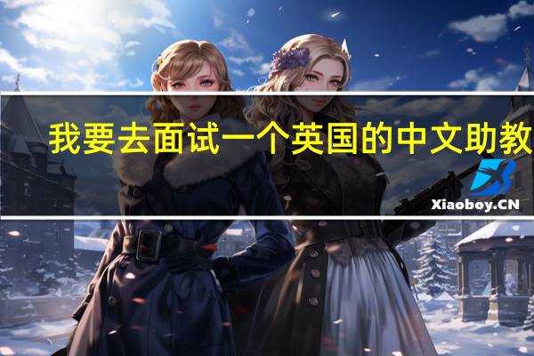 我要去面试一个英国的中文助教50