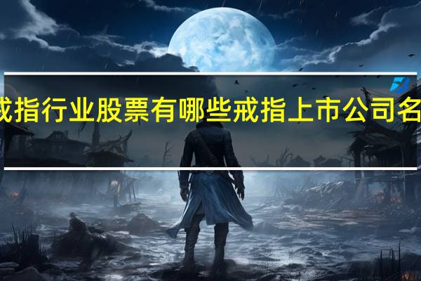 戒指行业股票有哪些 戒指上市公司名单一览