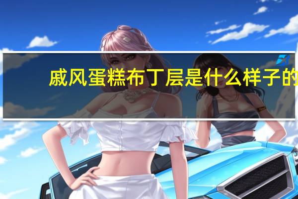 戚风蛋糕布丁层是什么样子的