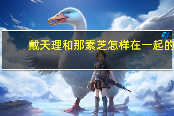 戴天理和那素芝怎样在一起的