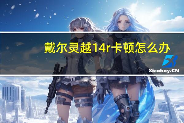 戴尔灵越14r卡顿怎么办（戴尔灵越14r）