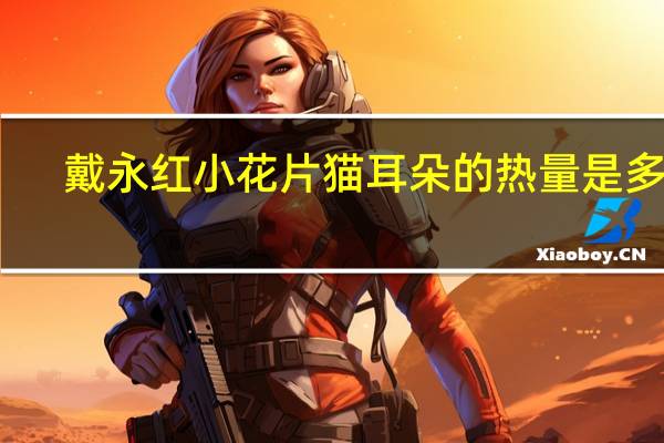 戴永红 小花片猫耳朵的热量是多少